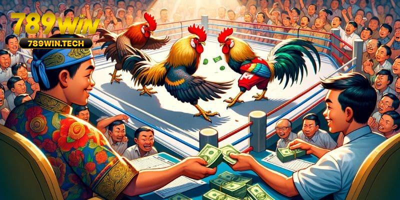 Tổng quan về hình thức đá gà tre tại 789WIN